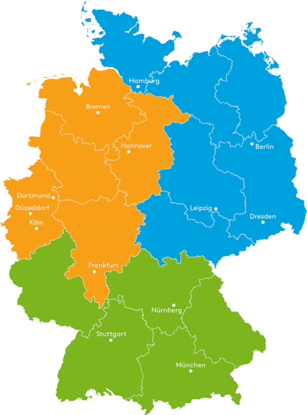 Regionale Ansprechpartner ADAMA Deutschland