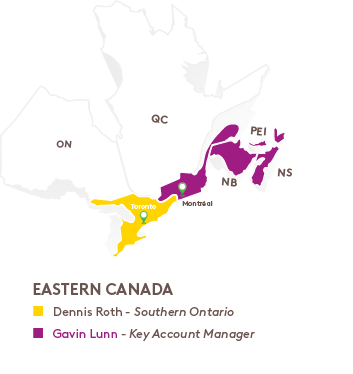 Territory Maps Eastern Canada