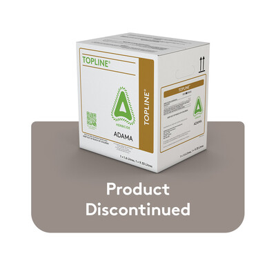 Topline product discontinued