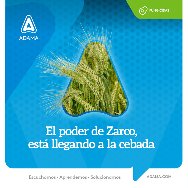 Zarco para cebada
