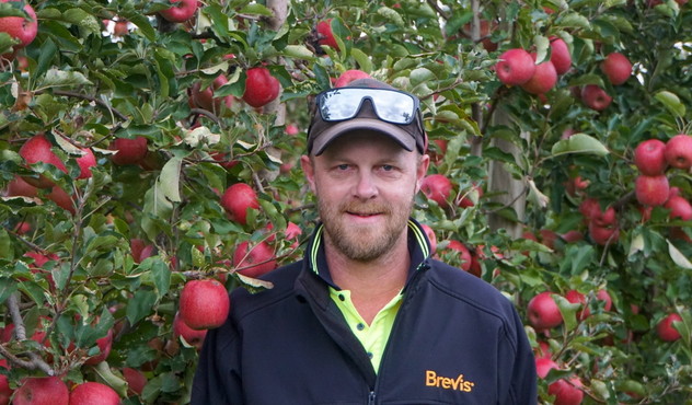 Sam Boyce, Operations Manager at a Goulburn Valley orchard