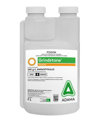 Pack shot of 1L Grindstone Herbicide