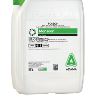 Product packshot of Monsoon 20L from ADAMA Australia