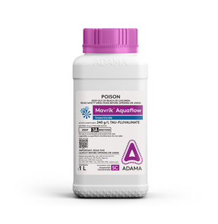Packshot of ADAMA Mavrik Insecticide in 1L