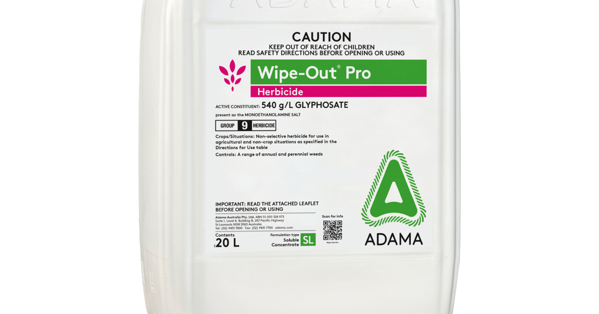 Wipe-Out Pro | ADAMA Australia