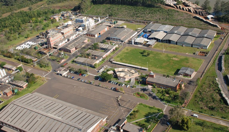 Imagem aérea de Taquari
