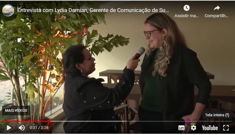 Lydia Damian, gerente de comunicação e sustentabilidade da ADAMA, fala sobre sustentabilidade da agricultura no Brasil e no mundo.