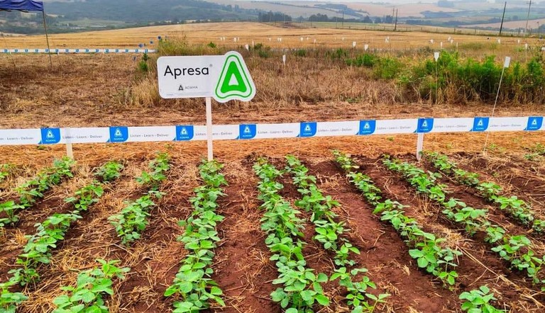 Apresa® é o pré-emergente lançamento da ADAMA. Máxima eficácia no controle em pré-emergência das daninhas.