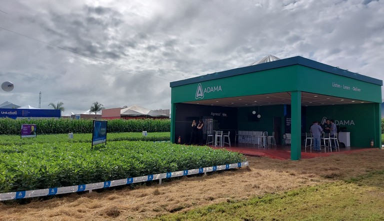 Estande da ADAMA no Show Safra 2023