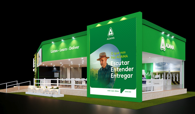 Estande da ADAMA no Show Rural 2023
