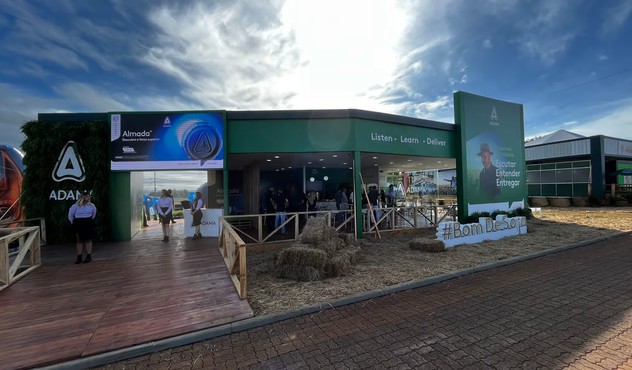 Estande da ADAMA na Expodireto 2023