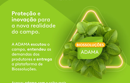ADAMA entrega a plataforma de biossoluções.