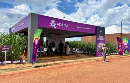Estande da ADAMA na coplacampo