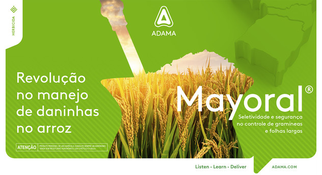 Mayoral - Revolução no manejo de daninhas no arroz