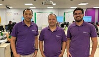 Os gestores do projeto Connect na ADAMA, (da esq. para a dir.) Artur Ferraz, Luciano Lance e João Fernandes