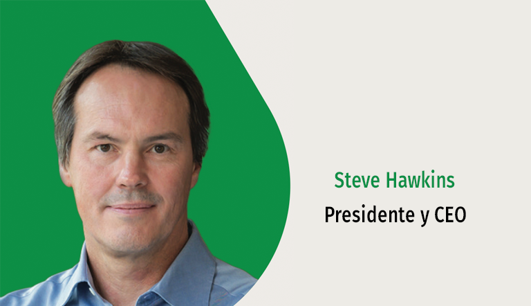 Steve Hawkins presidente y CEO