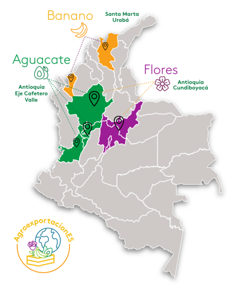 mapa segmento agroexportaciones