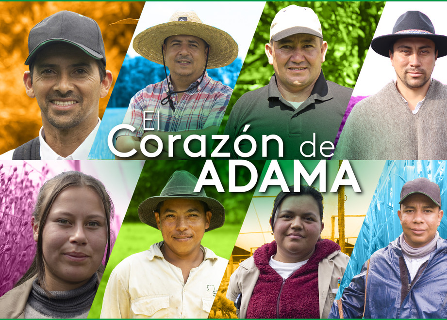 Agricultores corazon de ADAMA