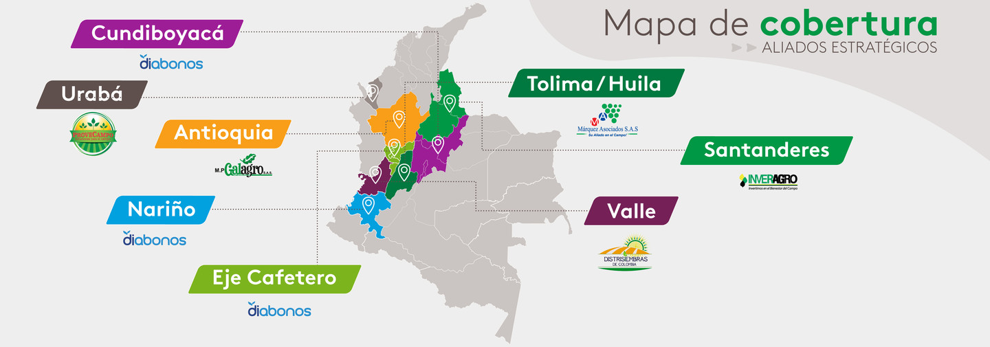 ADAMA mapa cobertura