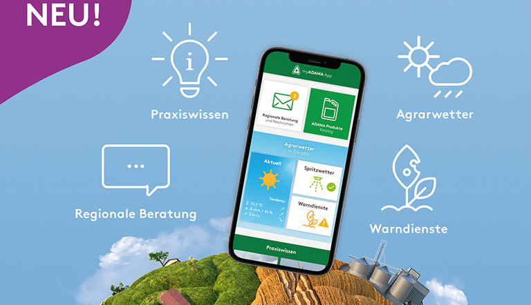 myADAMA App - jetzt verfügbar