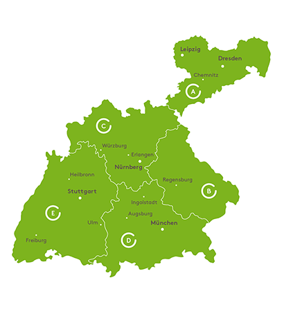 Regionale Ansprechpartner Süd