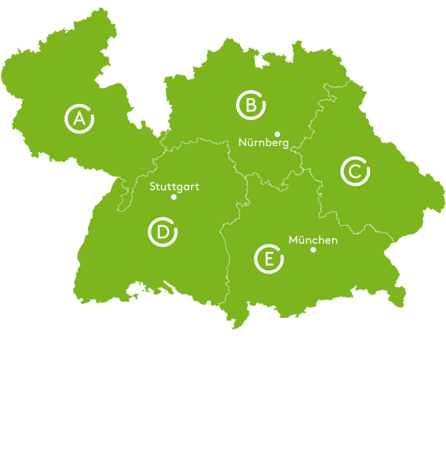 Regionale Ansprechpartner Süd