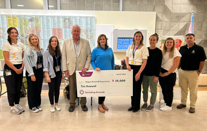 Karin Cheque Presentation