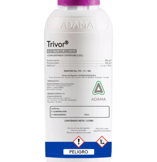 envase litro trivor insecticida