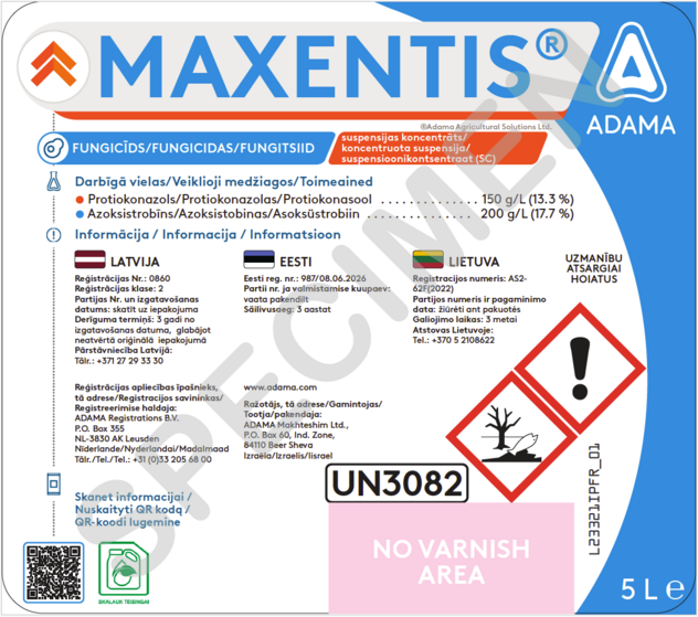 Etikett Maxentis®
