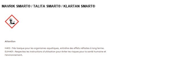 Mentions legales Mavrik Smart, Talita Smart et Klartan Smart