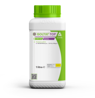 GOLTIX TOP erbicida selettivo di Adama Italia per lo spinacio, bietola da costa e da foglia e bietola rossa da orto