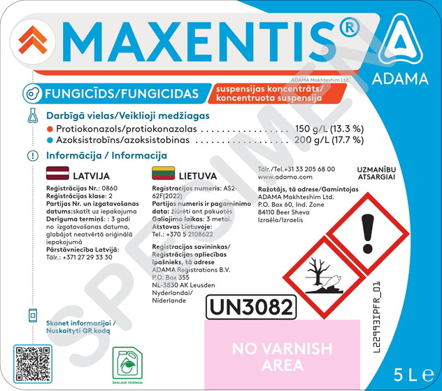 Etiķete - Maxentis®