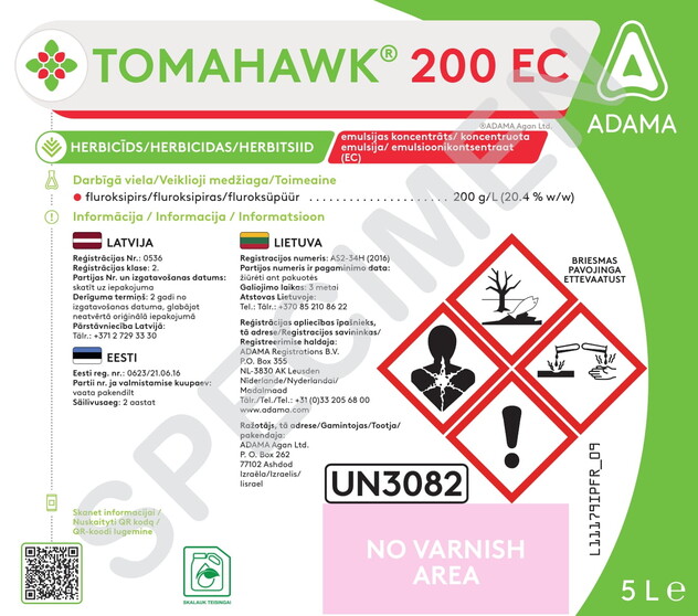 Etiķete - Tomahawk®