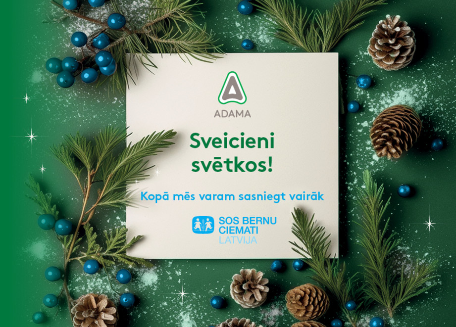 Sveicieni svētkos!