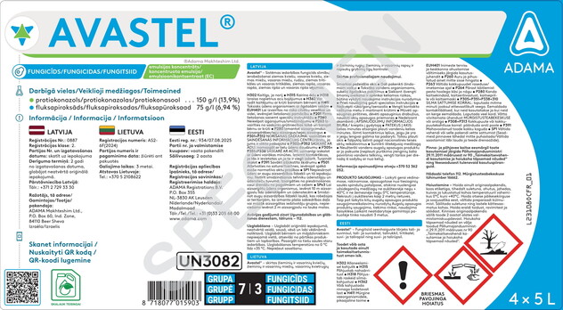 Etiketė - Avastel®