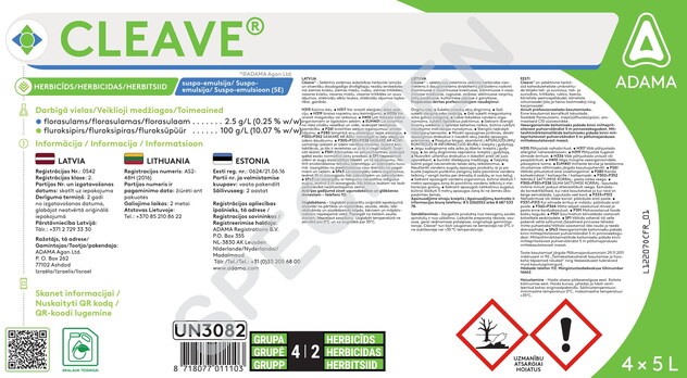 Etiketė - Cleave®