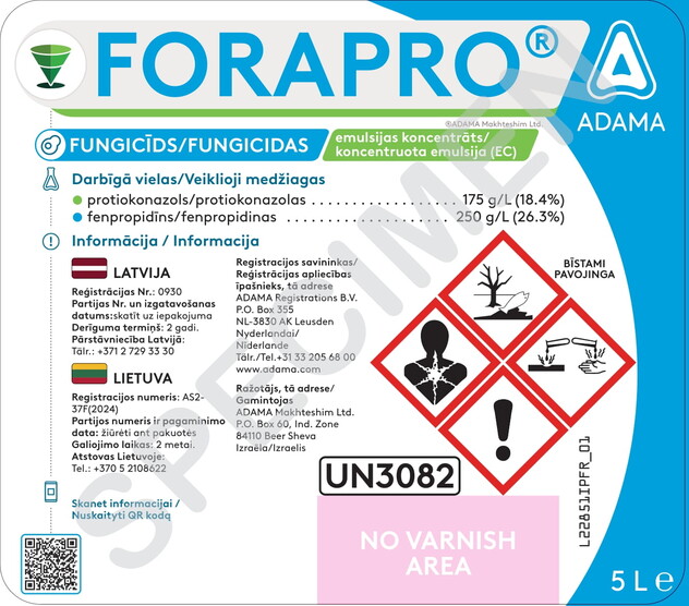 Etiketė - Forapro®