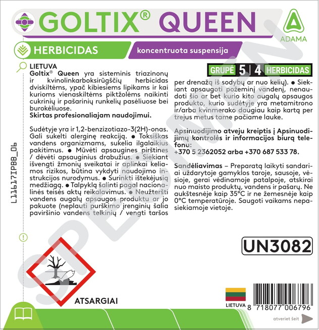 Etiketė - Goltix Queen®