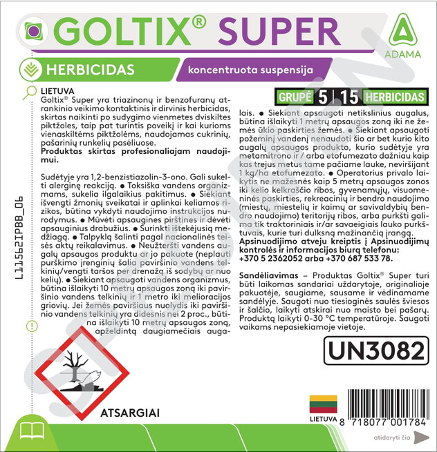 Etiketė - Goltix Super®