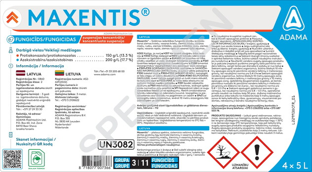 Etiketė - Maxentis®