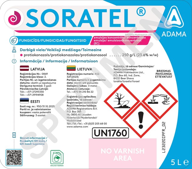 Etiketė - Soratel®