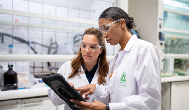Scientists in lab