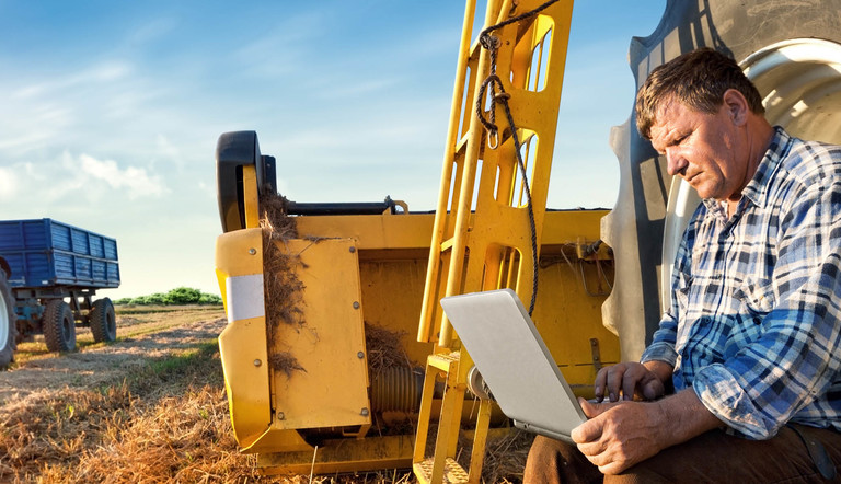 Landwirt Digitalisierung