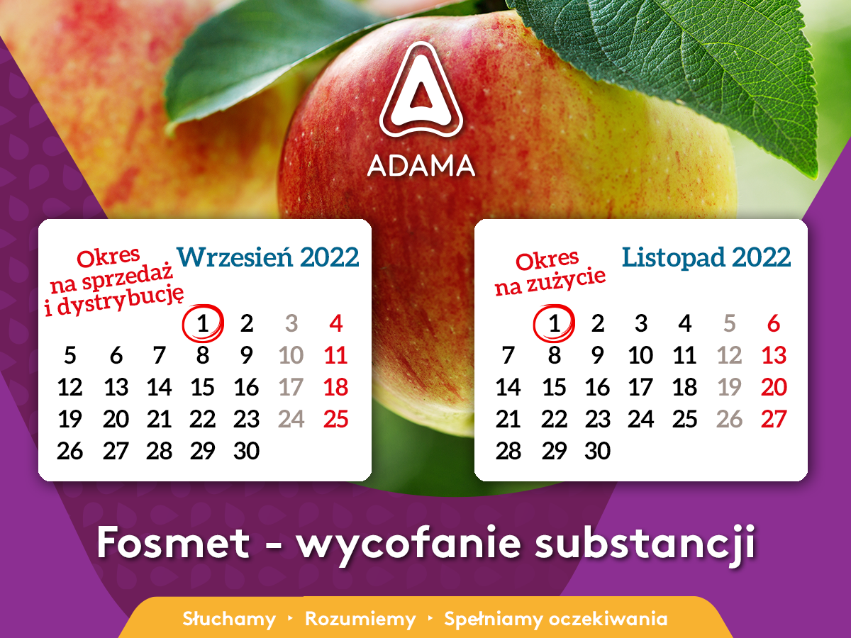 Fosmet - wycofanie substancji