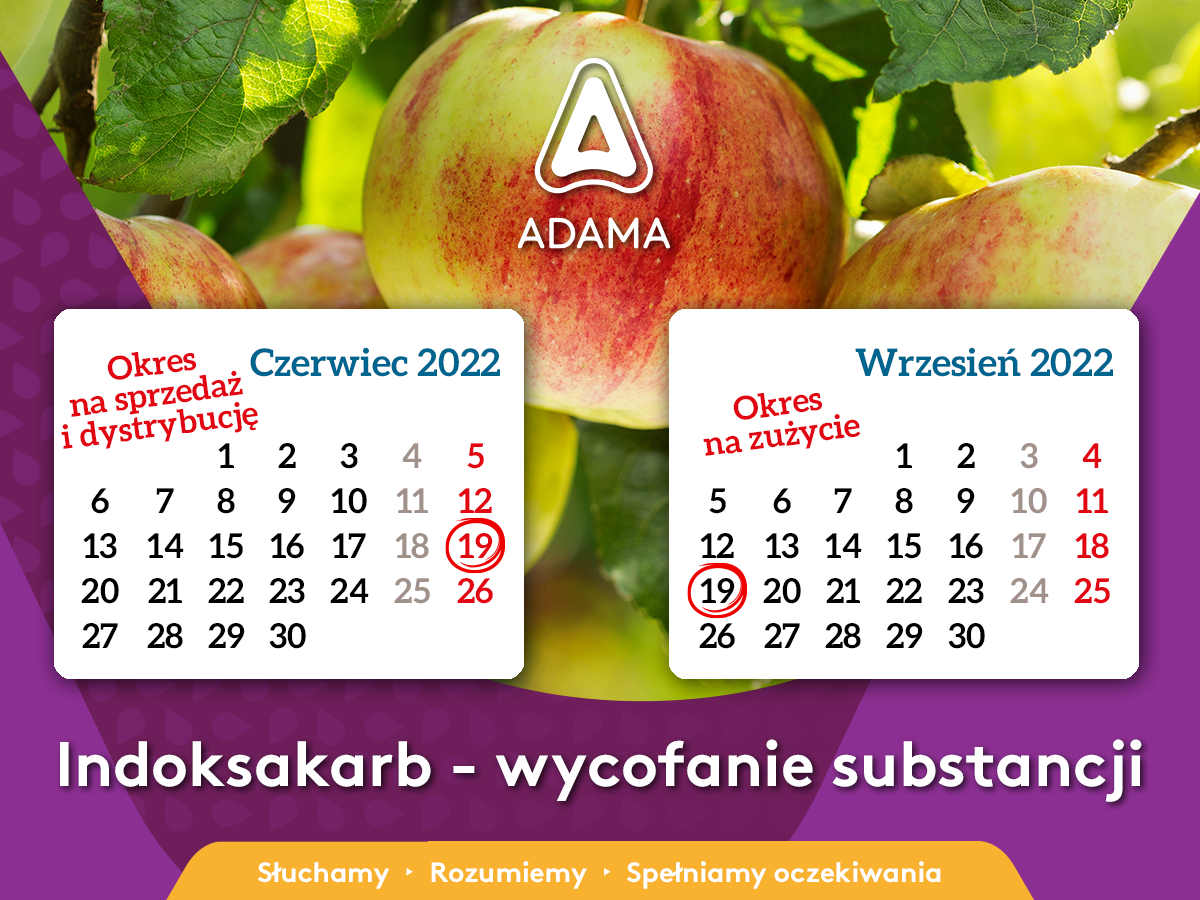 Indoksakarb- wycofanie substancji