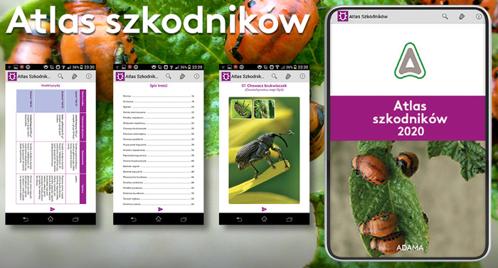 Atlas szkodników 2020 na Android