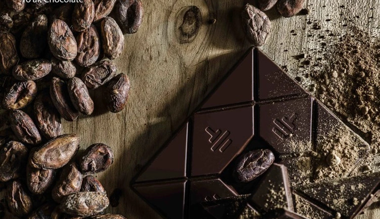 Chocolate pieces