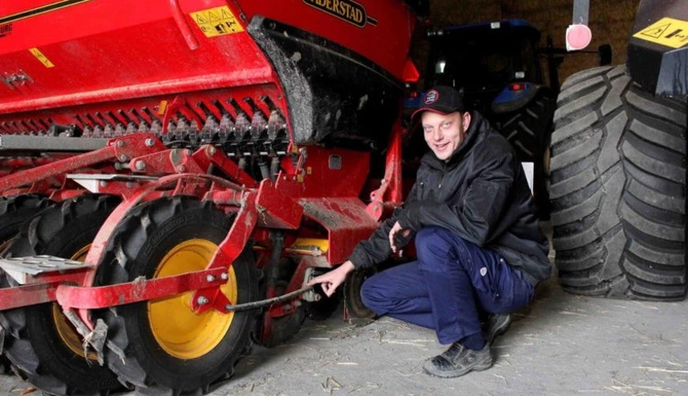 Farmer tractor