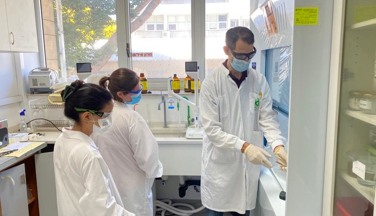 Students in University Lab