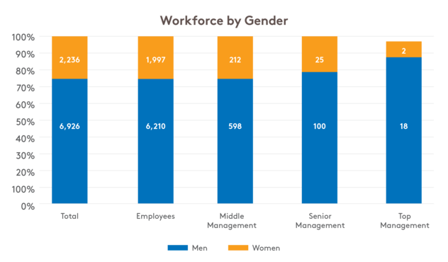 Gender Diversity Graph